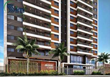 Apartamento com 2 dormitórios à venda, 55 m² por r$ 468.000,00 - cocó - fortaleza/ce