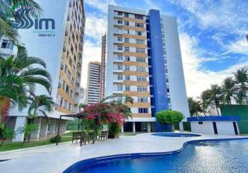 Apartamento com 3 dormitórios à venda, 123 m² por r$ 490.000,00 - varjota - fortaleza/ce