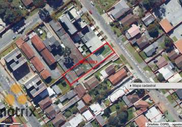 Terreno à venda, 1490 m² por r$ 2.700.000,00 - santa cândida - curitiba/pr