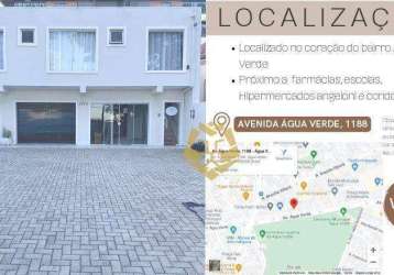 Sala para alugar, 25 m² por r$ 1.800,00/mês - vila izabel - curitiba/pr