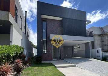 Maravilhosa casa com 4 dormitórios à venda, 306 m² por r$ 2.500.000 - atuba - colombo/pr