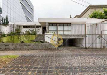 Belíssima casa com 4 dormitórios para alugar, 319 m² por r$ 12.000/mês - bigorrilho - curitiba/pr