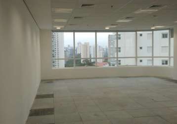 Sala comercial com 1 sala para alugar na rua george ohm, 230, cidade monções, são paulo por r$ 12.327