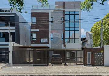 Cobertura tipo duplex porteira fechada à venda com 2 quartos, 91m², sul - bessa - joão pessoa