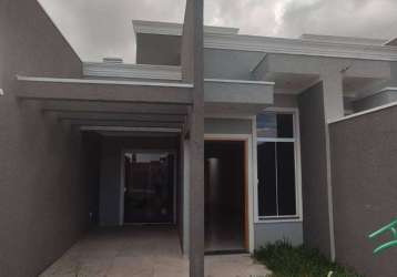 Casa com 2 dormitórios à venda, 60 m² por r$ 340.000,00 - tatuquara - curitiba/pr