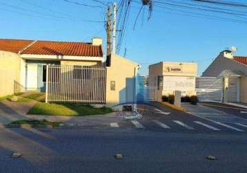 Casa à venda, 55 m² por r$ 280.900,00 - santa terezinha - fazenda rio grande/pr