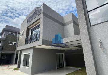 Última unidade! triplex com 3 dormitórios à venda, 126 m² por r$ 715.000 - boqueirão - curitiba/pr