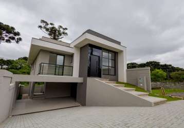 Casa em condomínio fechado com 3 quartos à venda na vereador alberto klemes, 36, jardim das américas, campo largo por r$ 1.340.000