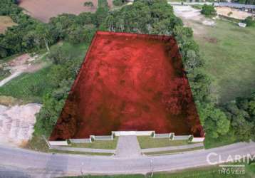 Terreno à venda na rua caetano munhoz da rocha, 2766, guabiroba, campo largo por r$ 4.500.000