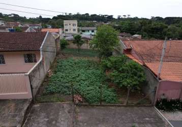 Terreno à venda na rua mário de andrade, 7777, são marcos, campo largo por r$ 150.000