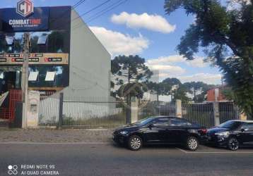 Terreno à venda, 1034 m² por r$ 2.600.000,00 - rebouças - curitiba/pr