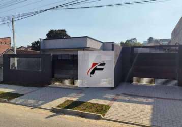 Casa com 3 dormitórios à venda, 73 m² por r$ 440.000,00 - iguaçu - araucária/pr