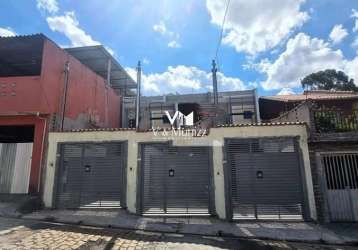 Sobrados novos para venda no bairro jardim fernandes - 2 dorm(s), 2 suite(s), 2 vaga(s), 75m²