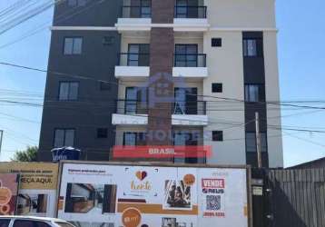 Apartamento novo à venda, bairro  weissópolis, 2 dormitórios com sacada e churrasqueira  pinhais, p