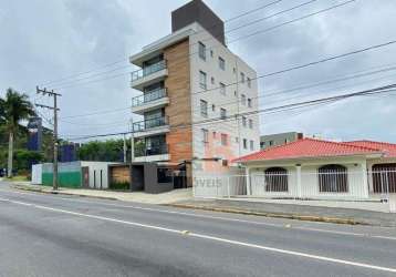 Apartamento no iririú com 2 quartos para locação, 60 m²