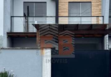 Sobrado geminado no aventureiro com 3 quartos para locação, 81 m²