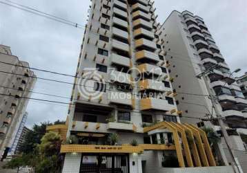 Cobertura para venda em praia grande, guilhermina, 3 dormitórios, 3 suítes, 5 banheiros, 2 vagas