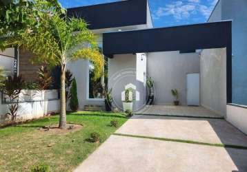 Casa com 3 dormitórios à venda, 99 m² por r$ 730.000,00 - condomínio village moutonnée - salto/sp