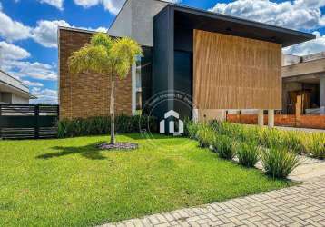 Casa com 3 dormitórios à venda, 291 m² por r$ 1.890.000,00 - condominio portal dos bandeirantes - salto/sp