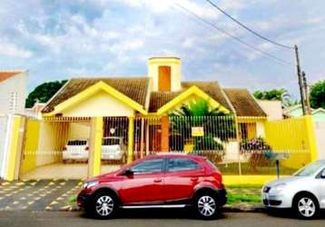 Casa para venda em maringá, zona 08, 3 dormitórios, 2 suítes, 1 banheiro, 4 vagas