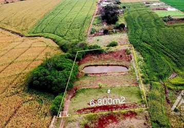 Chácara para venda em paiçandu, água boa