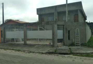 Casa para venda em itanhaém, jardim jamaica, 2 dormitórios, 1 suíte, 1 banheiro, 2 vagas