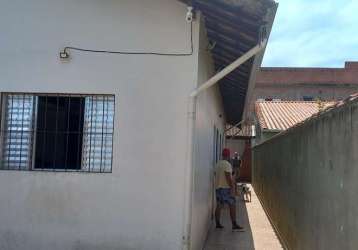 Casa para venda em itanhaém, jardim magalhaes, 2 dormitórios, 1 banheiro, 2 vagas