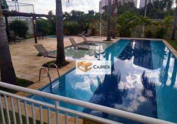 Apartamento com 2 dormitórios à venda, 51 m² por r$ 290.000,00 - residencial parque da fazenda - campinas/sp