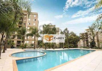 Apartamento com 2 dormitórios à venda, 78 m² por r$ 375.000,00 - parque fazendinha - campinas/sp