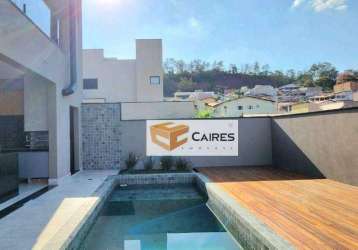 Casa com 3 dormitórios à venda, 230 m² por r$ 1.690.000,00 - jardim alto da colina - valinhos/sp