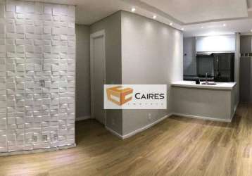 Apartamento com 2 dormitórios à venda, 54 m² por r$ 265.000,00 - jardim do lago - campinas/sp