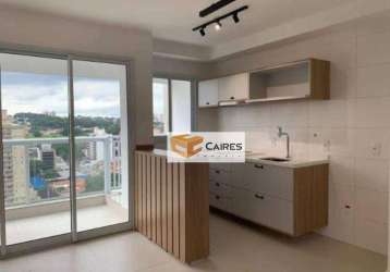 Apartamento com 1 dormitório para alugar, 42 m² por r$ 3.977,00/mês - vila itapura - campinas/sp