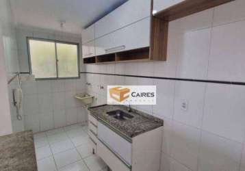 Apartamento com 2 dormitórios à venda, 45 m² por r$ 229.900,00 - parque jambeiro - campinas/sp