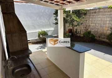 Casa com 3 dormitórios à venda, 197 m² por r$ 520.000,00 - jardim leonor - campinas/sp