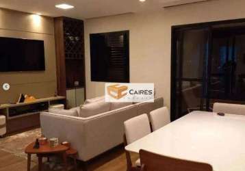 Apartamento com 2 dormitórios à venda, 77 m² por r$ 700.000,00 - jardim das oliveiras - campinas/sp