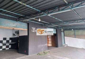 Salão para alugar, 130 m² por r$ 2.150/mês - jardim novo campos elíseos - campinas/sp