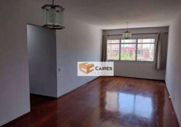 Apartamento com 3 dormitórios, 120 m² - venda por r$ 395.000,00 ou aluguel por r$ 3.727,08/mês - chácara da barra - campinas/sp