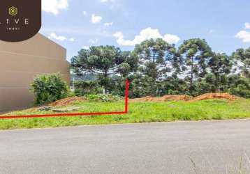 Terreno à venda na rua elias carazzai, 405, vista alegre, curitiba, 460 m2 por r$ 430.000