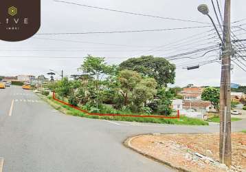 Terreno à venda na rua reinaldo richter, 232, campo comprido, curitiba, 425 m2 por r$ 525.000