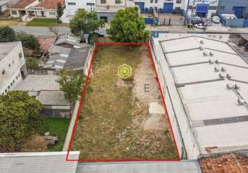 Terreno comercial para alugar na rua major fabriciano do rego barros, 01543, hauer, curitiba, 720 m2 por r$ 2.880