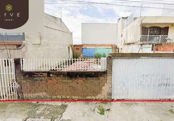 Terreno comercial à venda na rua álvaro ronaldo de barros martins, 87, cidade industrial, curitiba por r$ 220.000