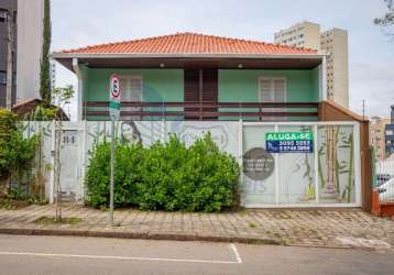 Casa para alugar no alto da gloria em curitiba