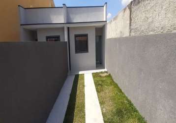 Casa 2 dormitórios, nova, no santa rita, tatuquara, preço de planta, 220 mil fn 99864-4995