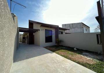 Casa 70m² em terreno de 6,5 x 31, com 3 quartos sendo uma suite, pronta entrega fn 99864-4995