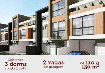 Sobrado com 3 dormitórios à venda, 111 m² por r$ 917.000,00 - santa quitéria - curitiba/pr