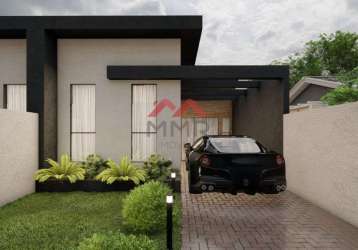 Casa com 3 quartos à venda na rua antônio soczek, costeira, araucária, 100 m2 por r$ 570.000