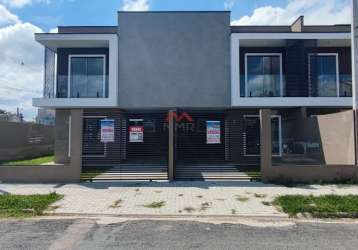 Casa com 2 quartos à venda na rua carlos augusto aldenucci, sítio cercado, curitiba, 111 m2 por r$ 540.000