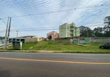 Terreno à venda na rua das flores, campina da barra, araucária por r$ 380.000