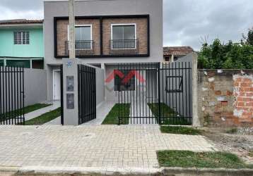 Casa com 2 quartos à venda na almezina eugênia ferreira, cidade industrial, curitiba, 80 m2 por r$ 370.000