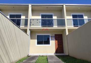 Casa com 2 quartos à venda na rua rosiane jacomel, cidade industrial, curitiba, 72 m2 por r$ 330.000